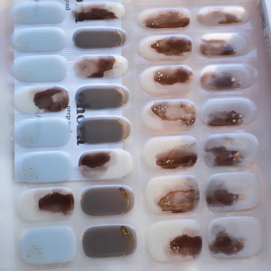 セミキュアジェルネイル（ハンド）/ohora/ネイルシールを使ったクチコミ（3枚目）