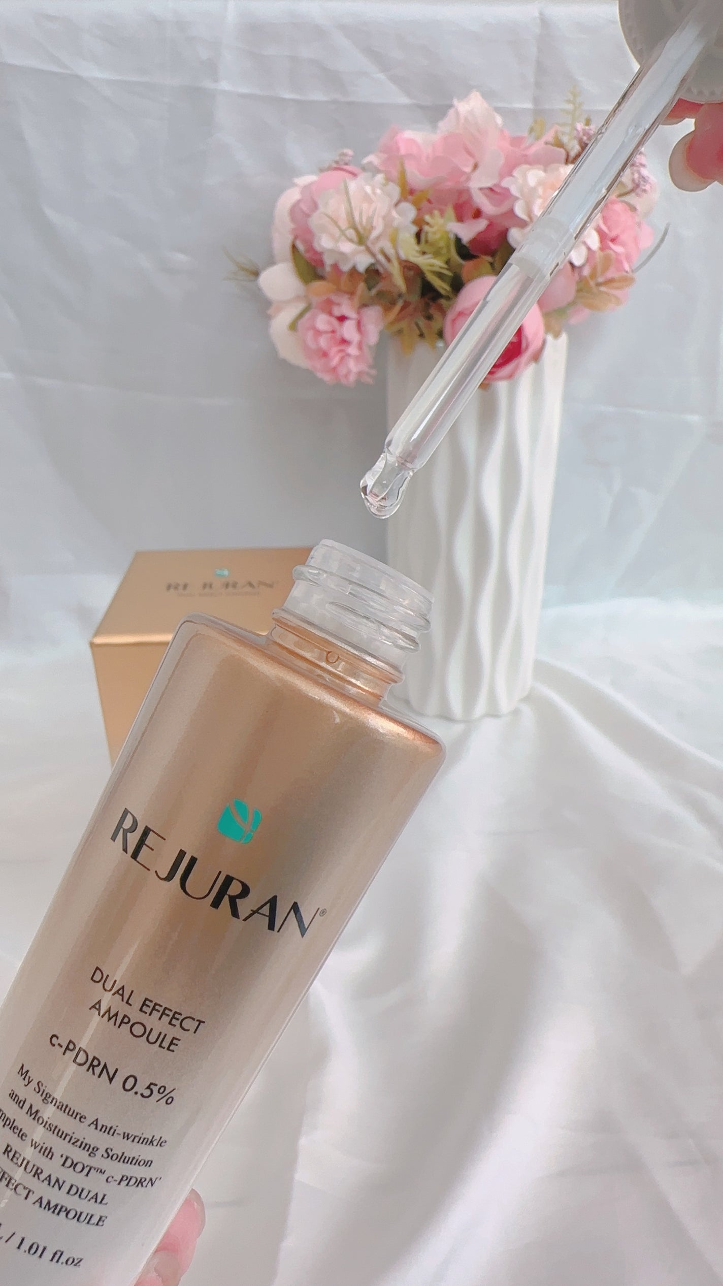 REJURAN デュアルエフェクトアンプル 30ml/REJURAN COSMETICS/美容液を使ったクチコミ(2枚目)