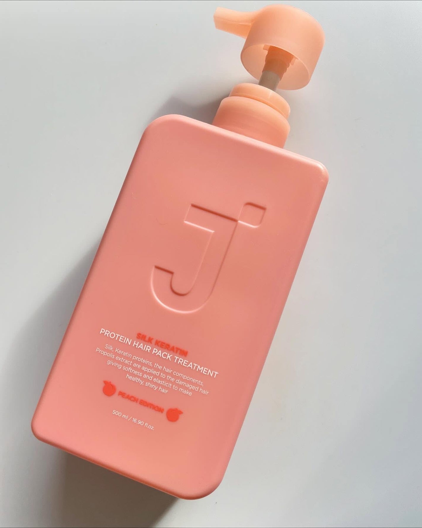 シルクケラチンプロテインシャンプー/トリートメント ピーチエディション/JSOOP/市販シャンプーを使ったクチコミ(4枚目)