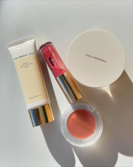 ミネラルトリートメントチーク 01 モーニングコーラル/ONLY MINERALS/ジェル・クリームチークの画像