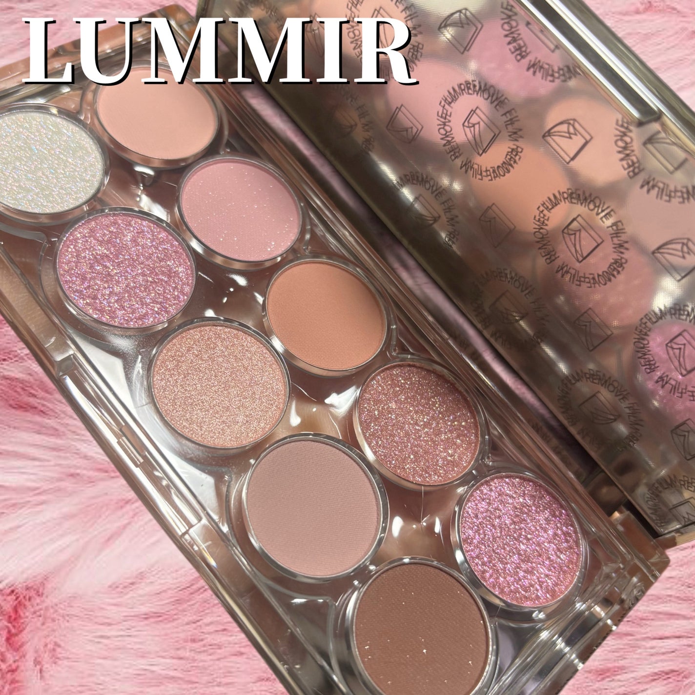 ライトオンアイズシャドウパレット/ルミル/アイシャドウパレットを使ったクチコミ(1枚目)