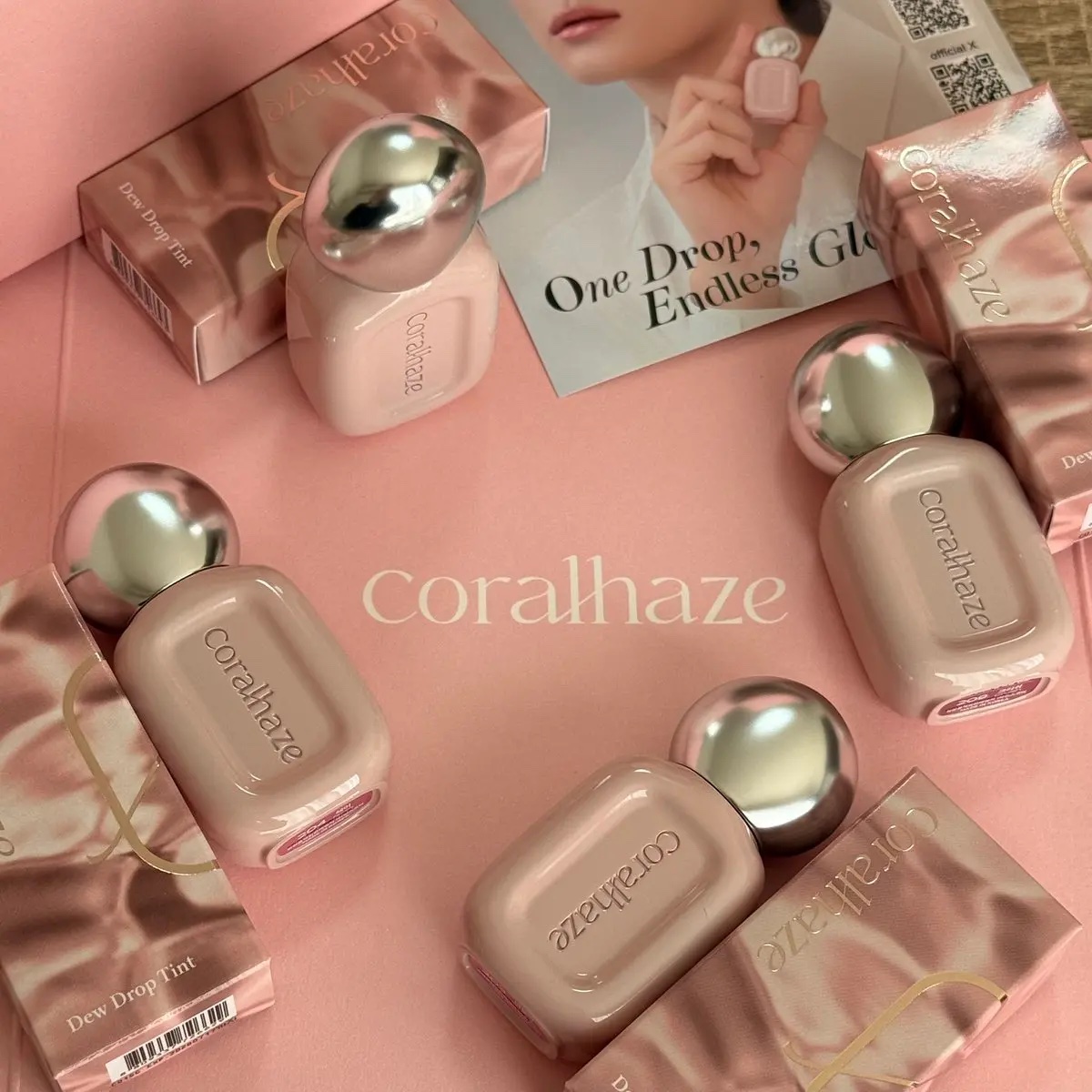 デュー ドロップ ティント/Coralhaze/リップティントを使ったクチコミ（1枚目）