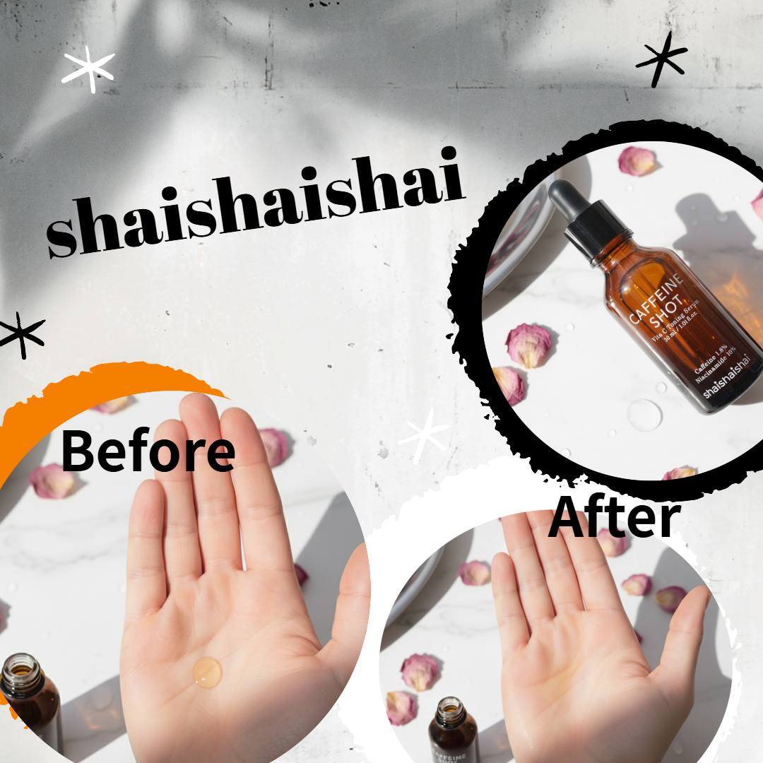カフェインショット ビタC トーニングセラム/shaishaishai/美容液を使ったクチコミ(4枚目)