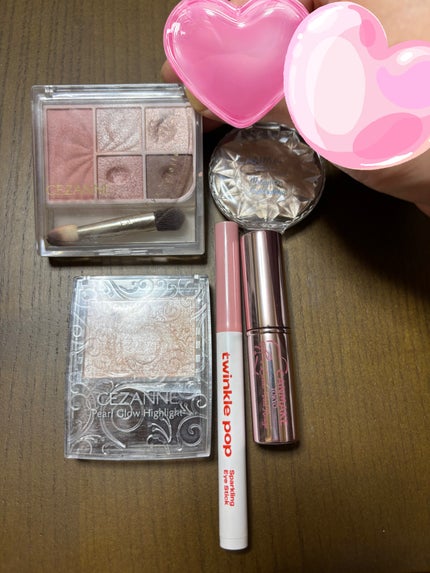 パールグロウハイライト/CEZANNE/パウダーハイライトを使ったクチコミ(1枚目)