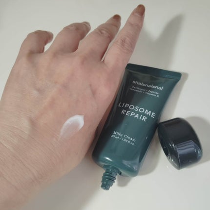 リポソームリペア ミルキークリーム/shaishaishai/フェイスクリームを使ったクチコミ(2枚目)