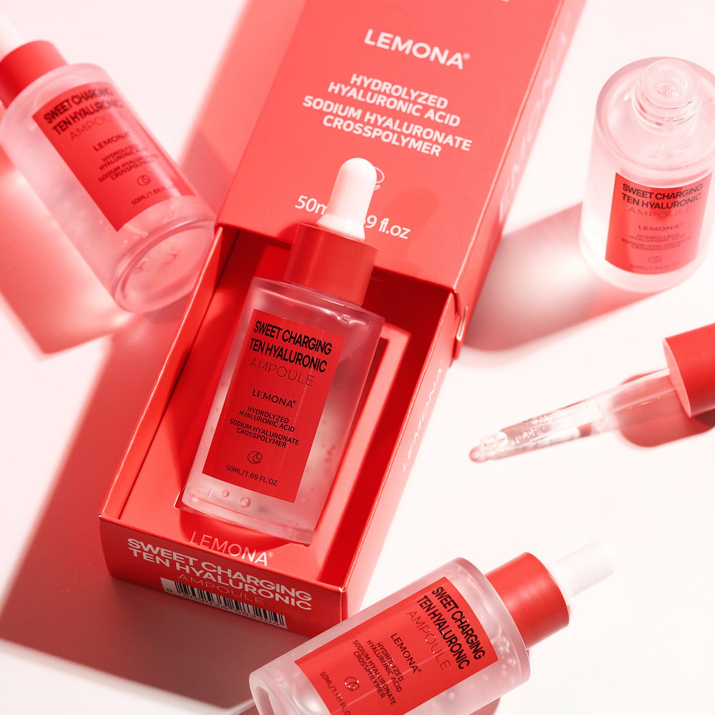 スウィートチャージアンプルシリーズ テンヒアルロニック LEMONA Cosmetic