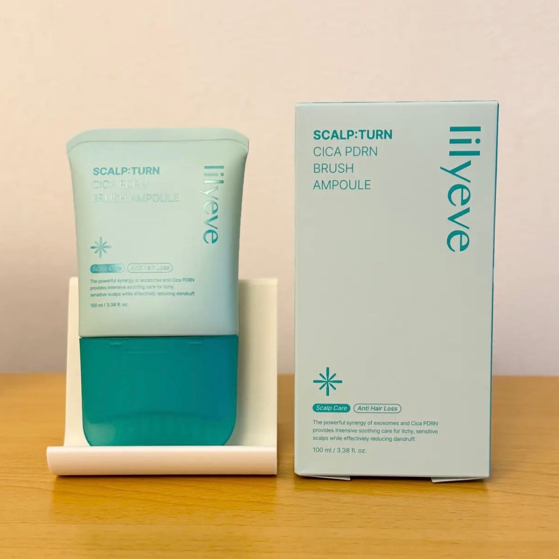 スカルプターンヘアアンプル/リリーイブ/頭皮ローションを使ったクチコミ(1枚目)