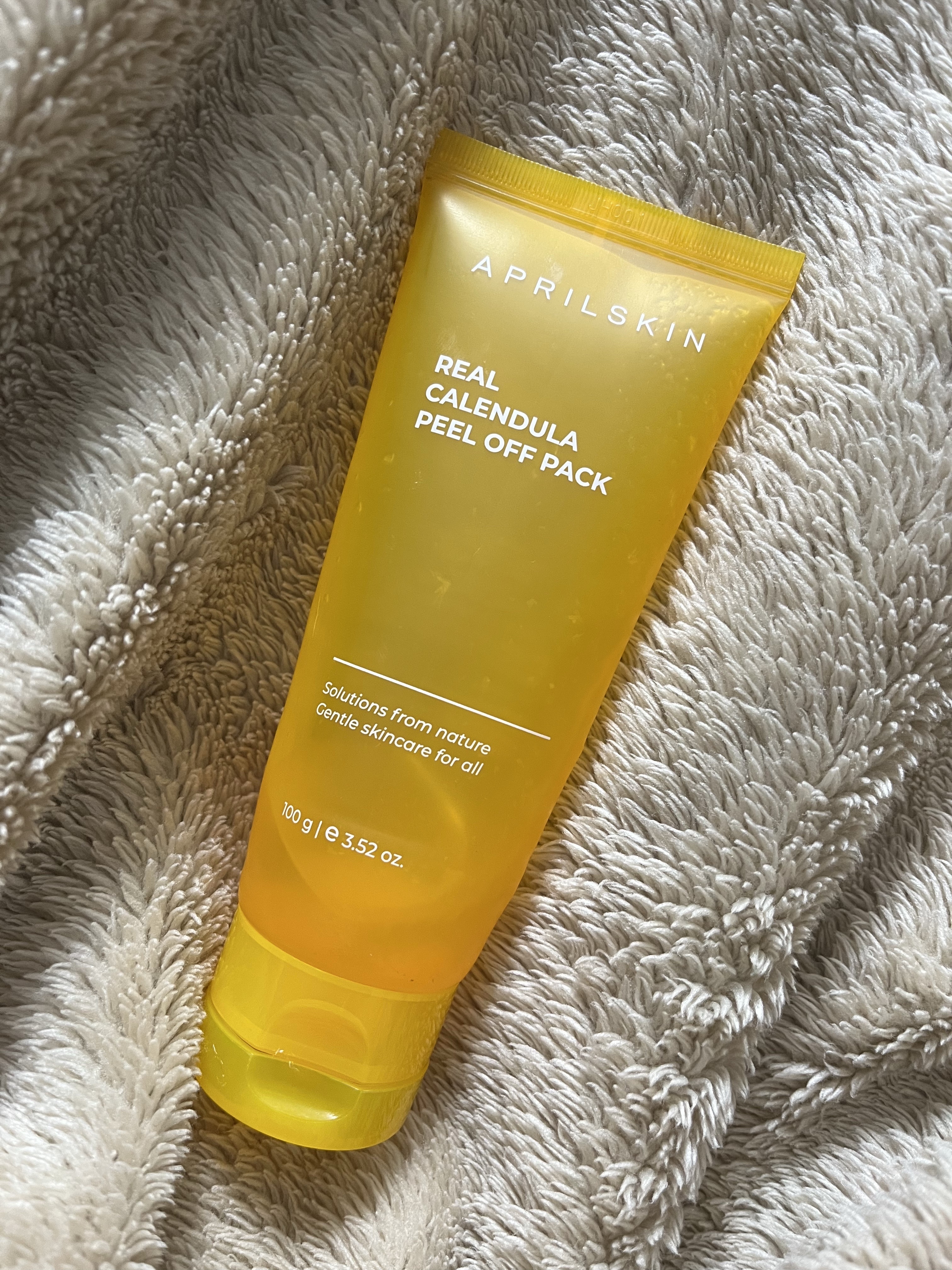 リアルカレンデュラピールオフパック/APRILSKIN/ピーリングを使ったクチコミ（1枚目）