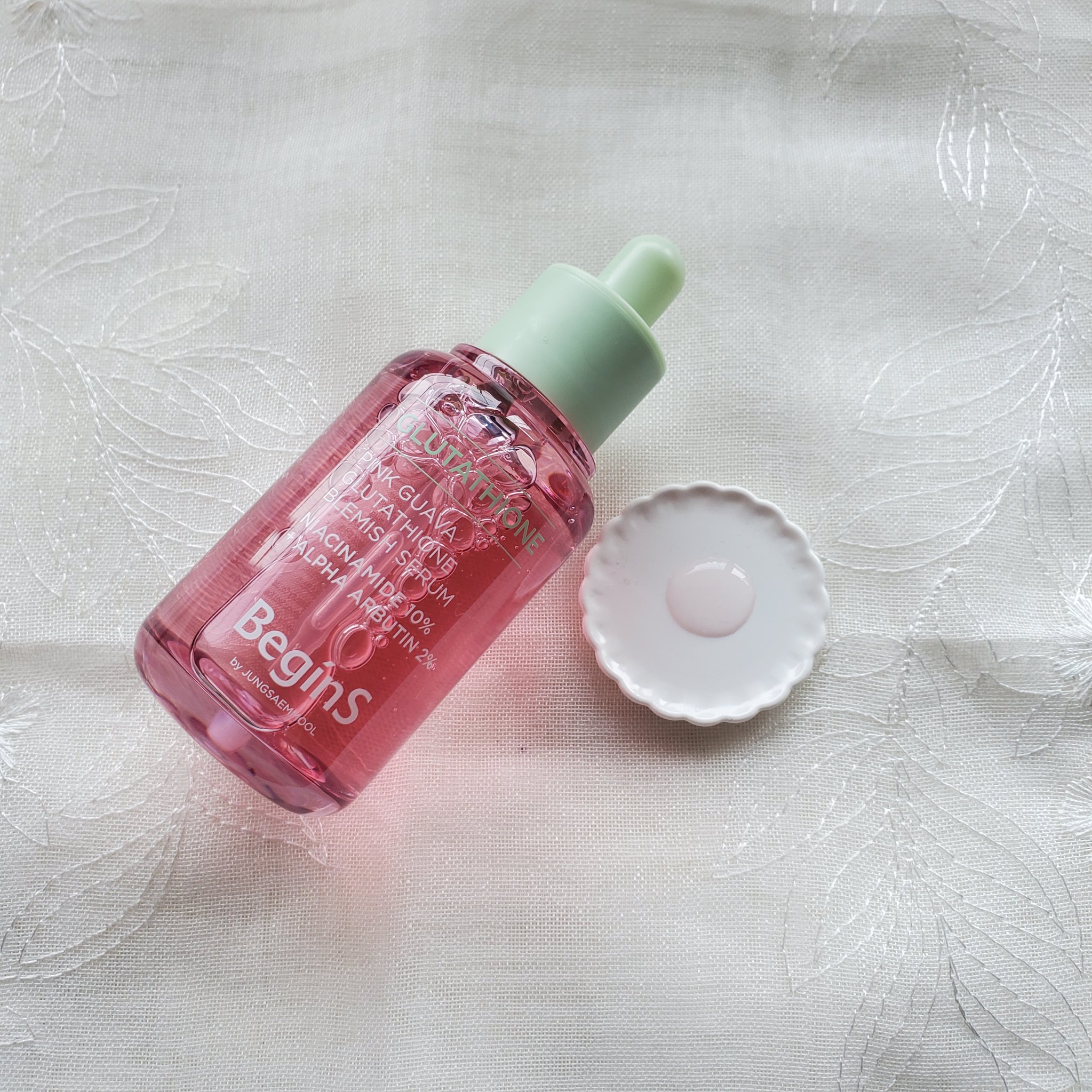 Pink Guava Glutathione Blemish wash-off mask /BeginS by JUNGSAEMMOOL/洗い流すパック・マスクを使ったクチコミ（2枚目）