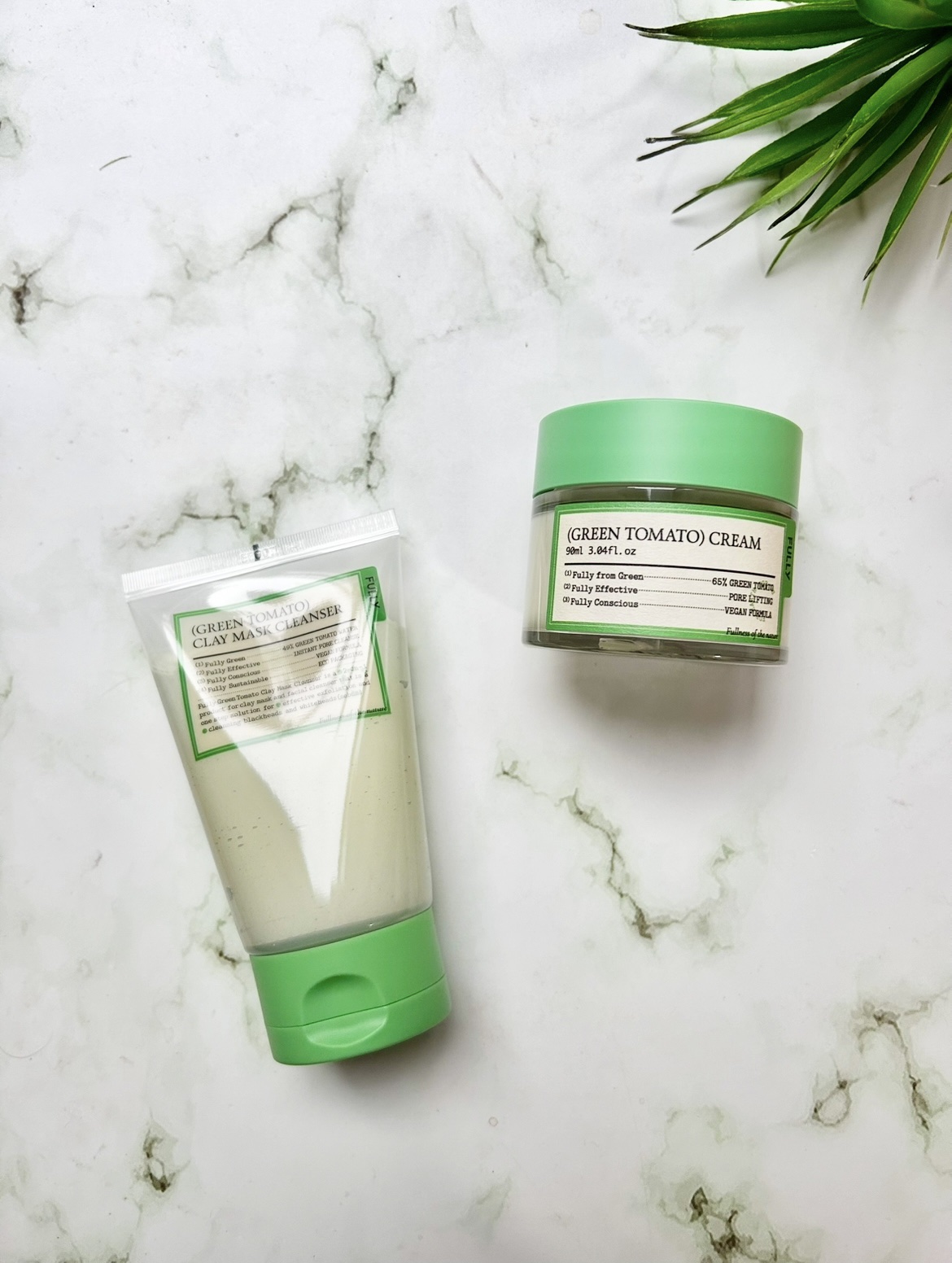 グリーントマトクレイマスククレンザー/FULLY/洗い流すパック・マスクを使ったクチコミ（1枚目）