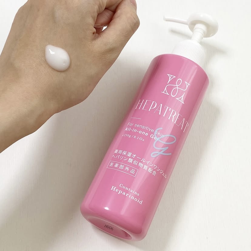 ヘパトリート 薬用保湿オールインワンジェル　[医薬部外品]/ゼトックスタイル/オールインワン化粧品を使ったクチコミ（2枚目）