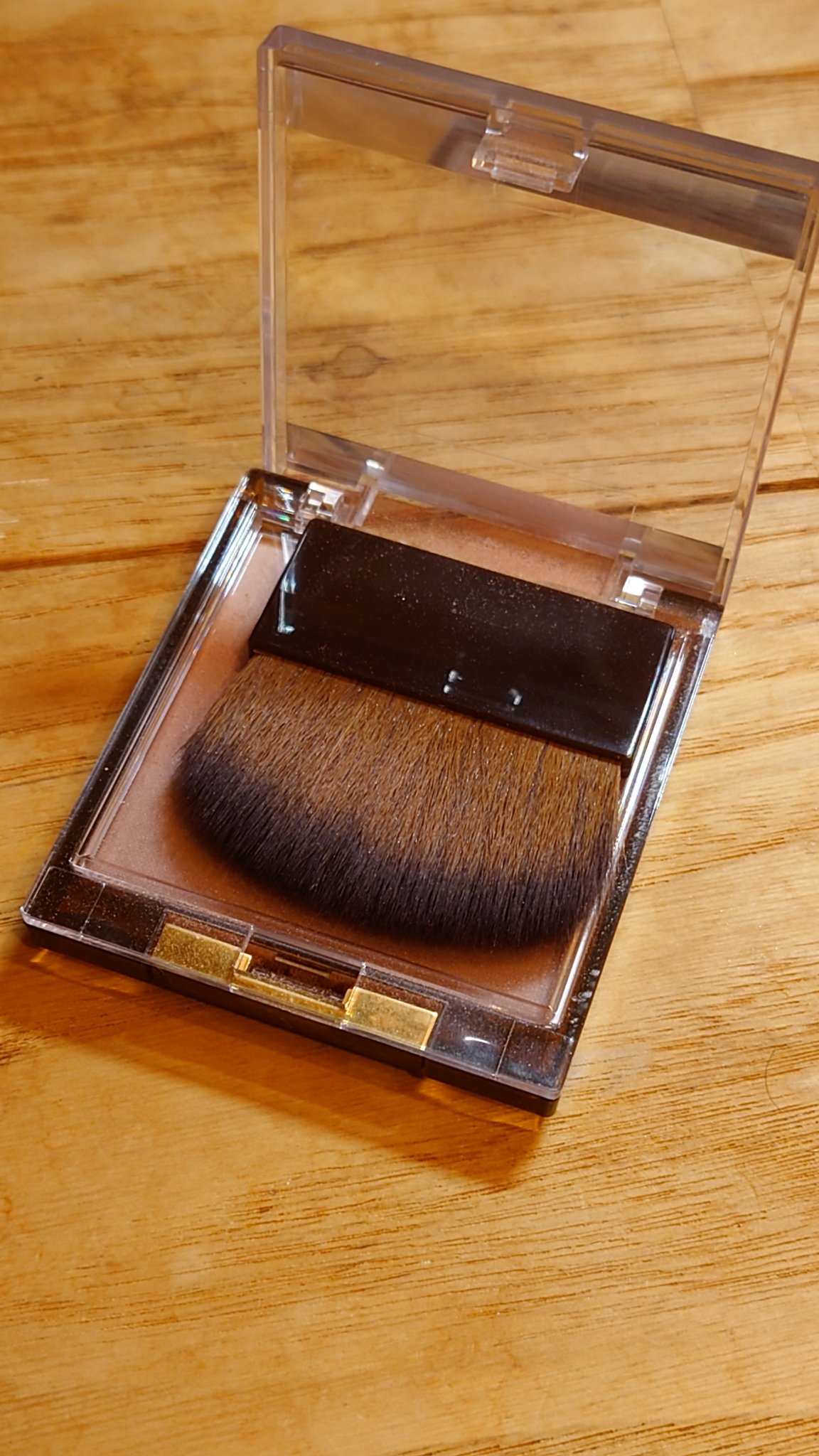 オーラティック ブラッシュ AB09 パッションティー/excel/パウダーチークを使ったクチコミ（3枚目）