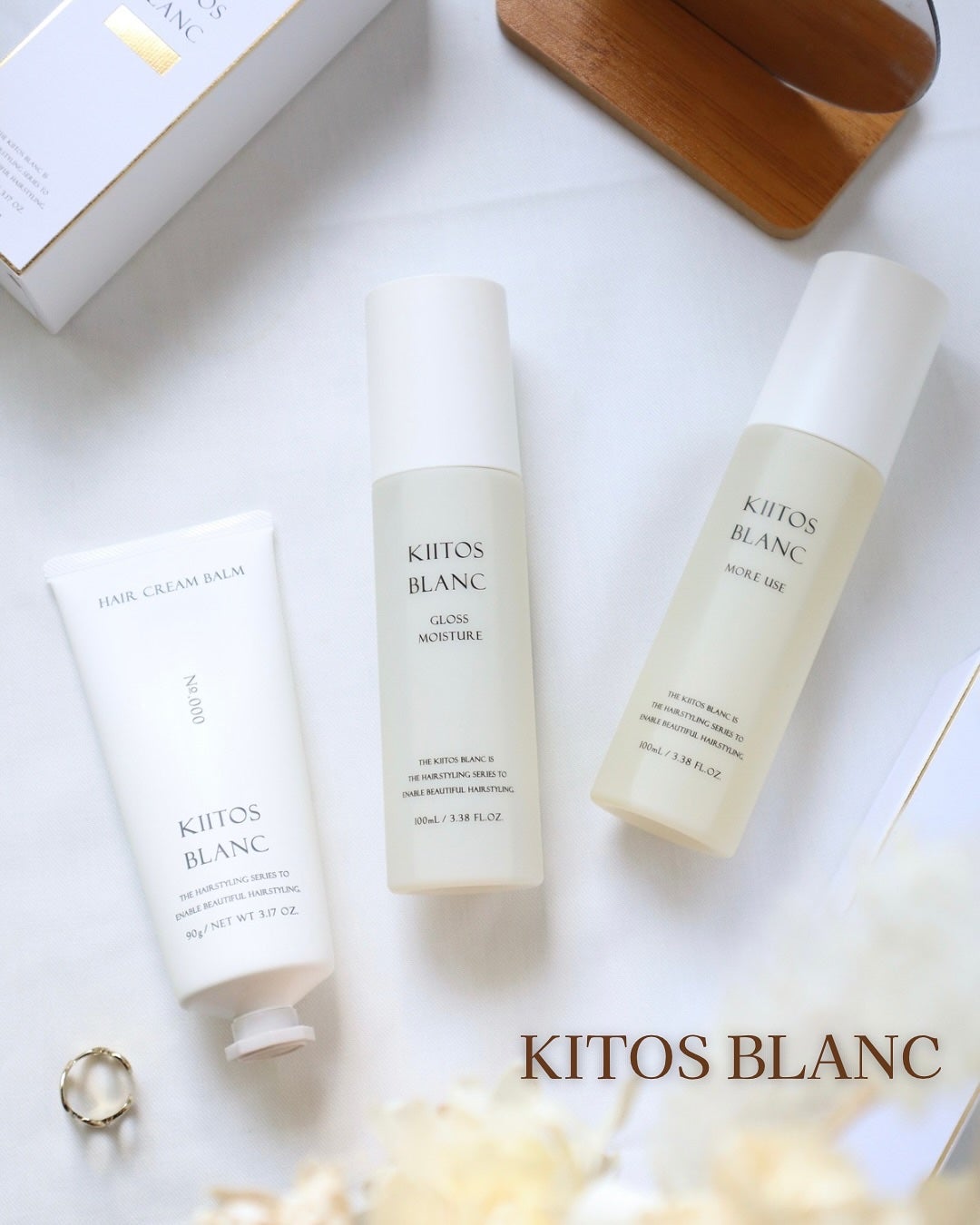 キートス ブラン ヘアクリームバーム 0/サンコール/ヘアバームを使ったクチコミ(1枚目)