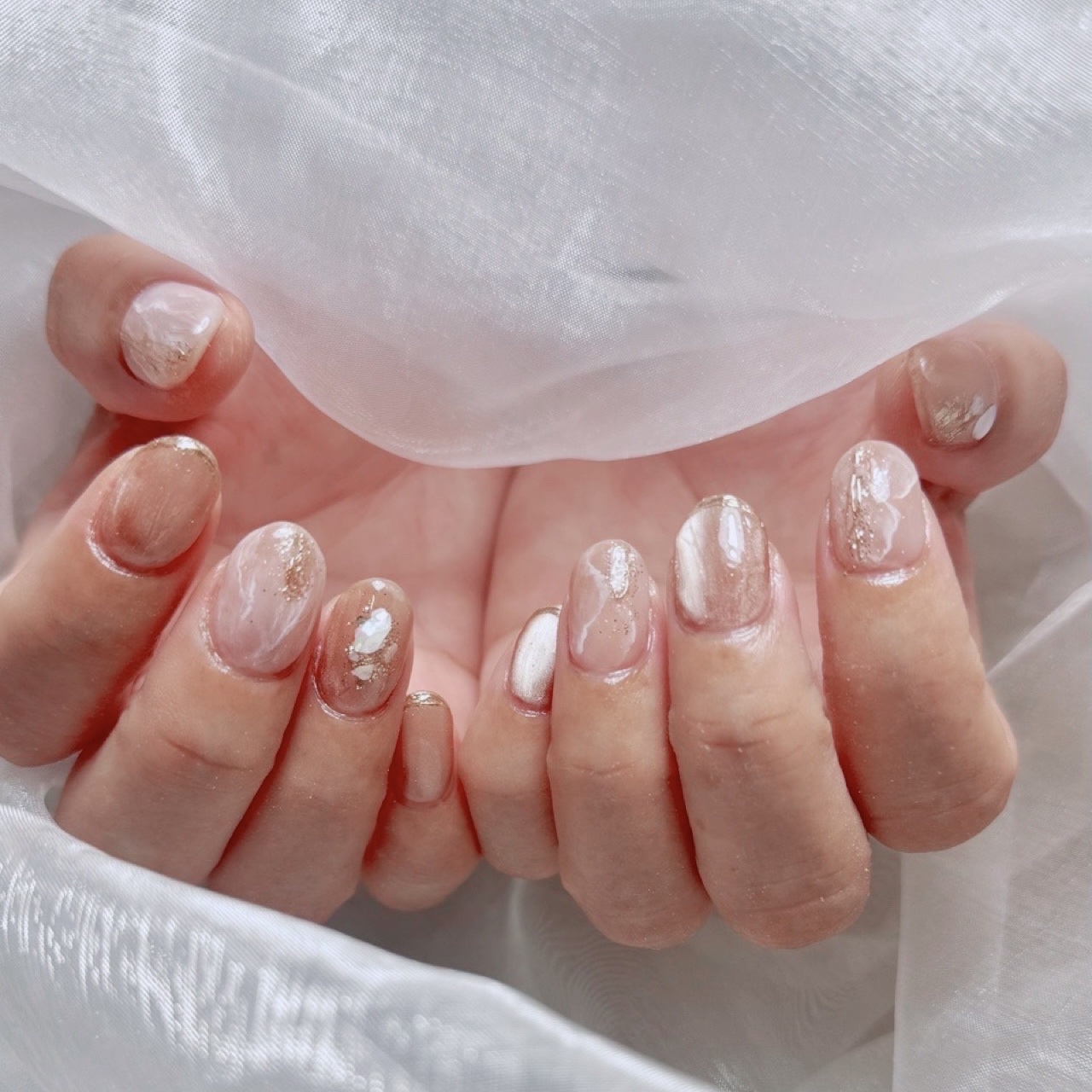 9月のネイル💅

#ネイル
#ジェルネイル
#秋ネイル
#マグネットネイル
