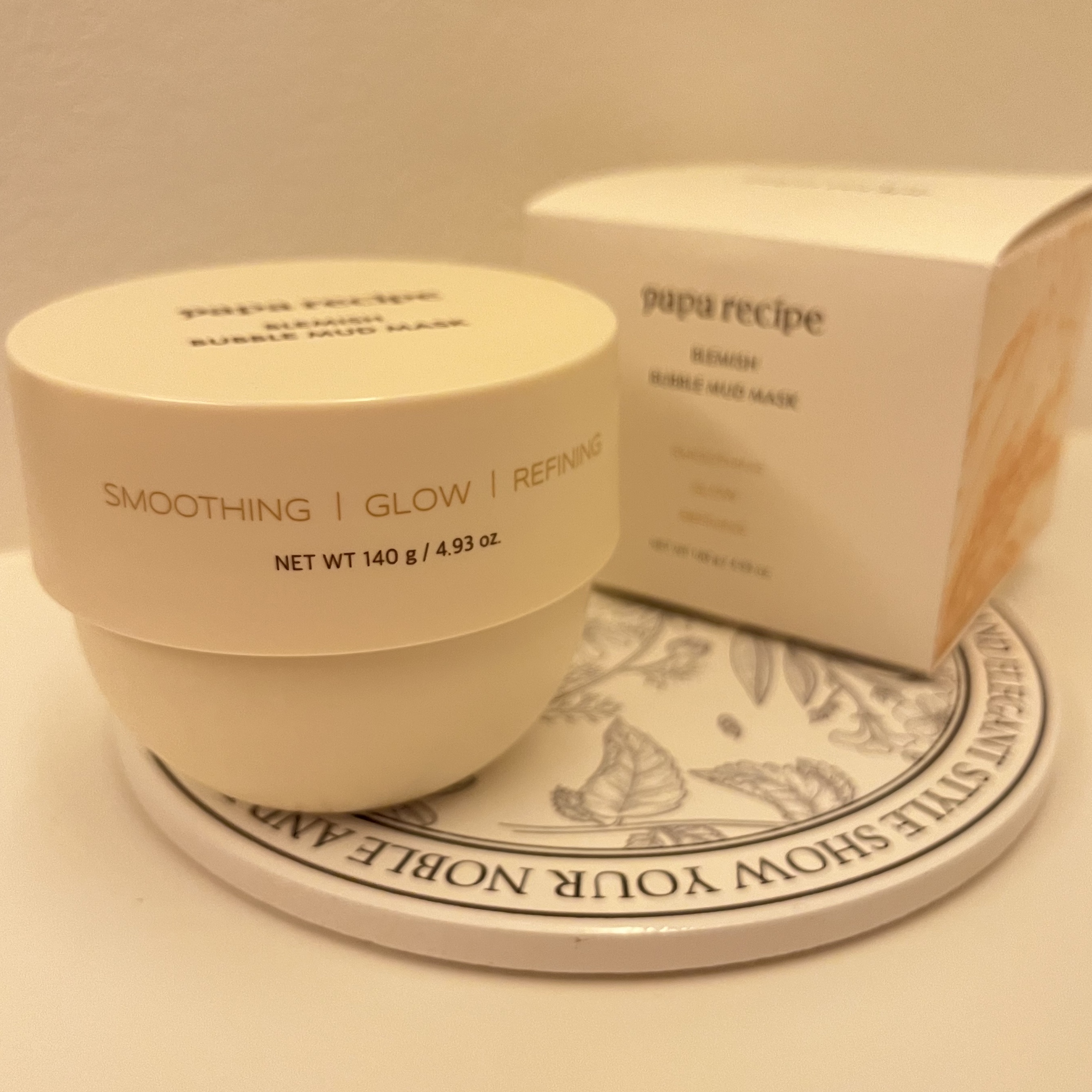 ブレミッシュバブルマッドマスク/PAPA RECIPE/スクラブ・ゴマージュを使ったクチコミ（1枚目）