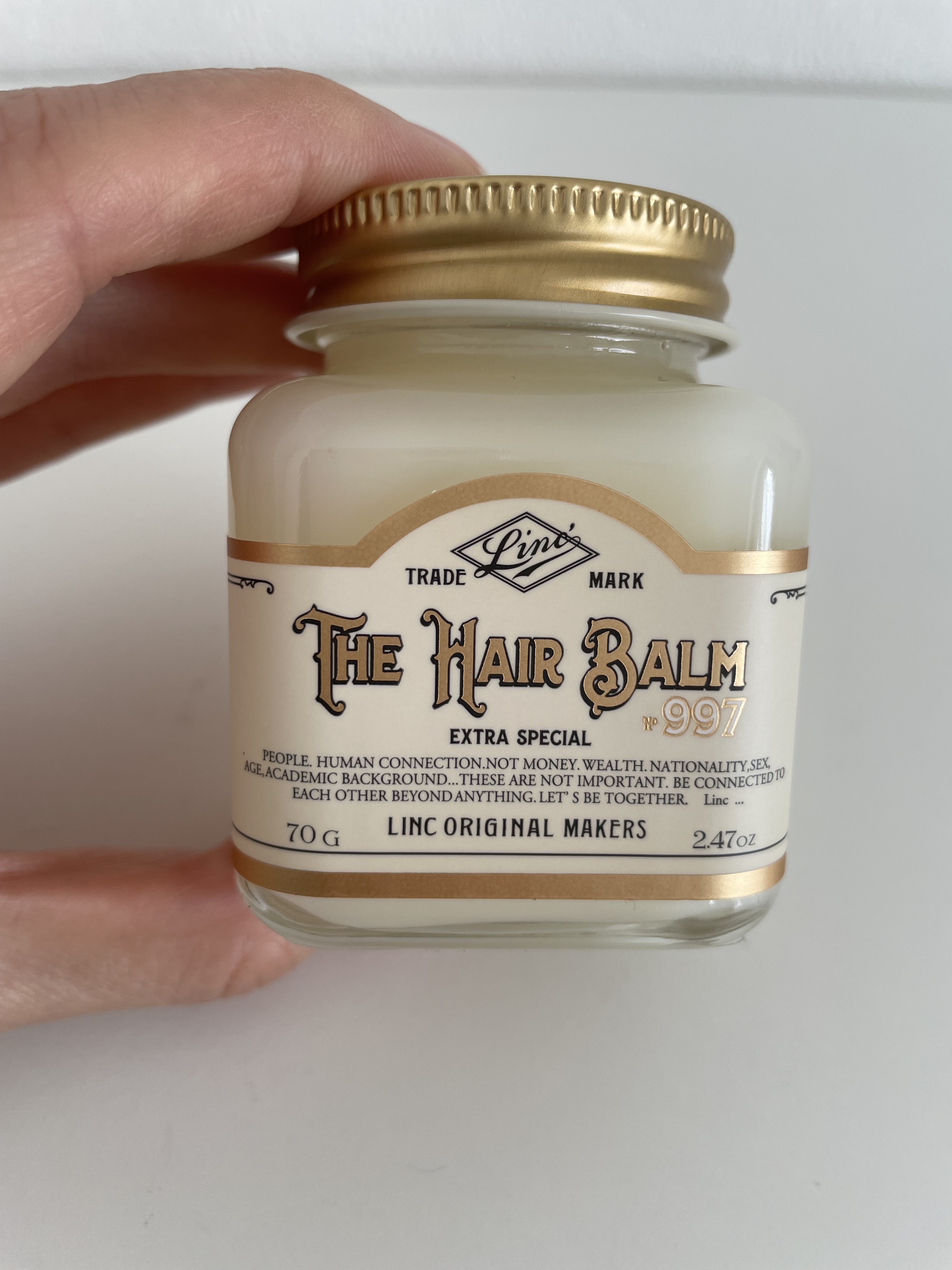 HAIR BALM No.997/LINC ORIGINAL MAKERS /ヘアバームを使ったクチコミ（1枚目）