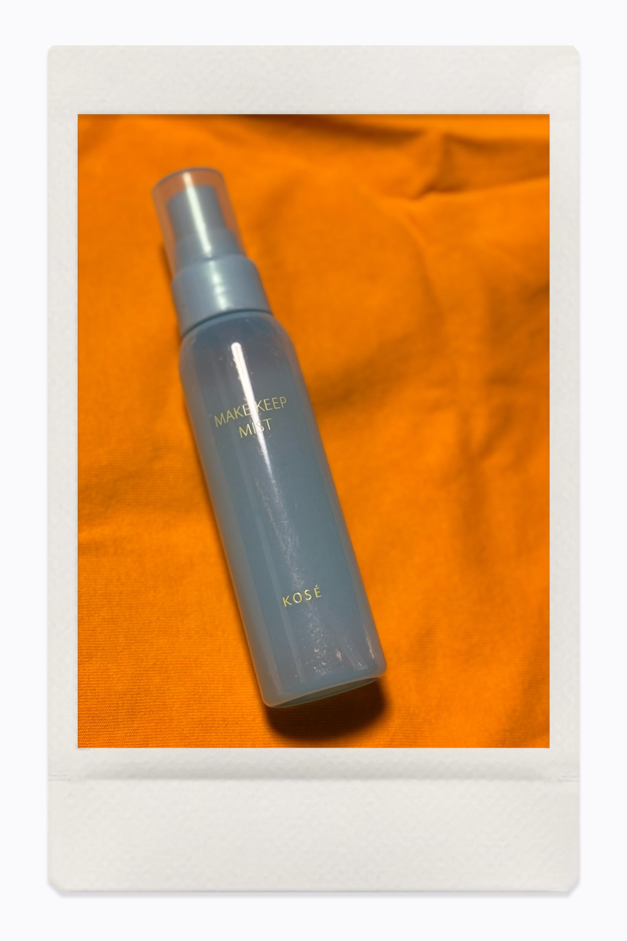 メイク キープ ミスト EX + COOL/コーセーコスメニエンス/フィックスミストを使ったクチコミ（1枚目）