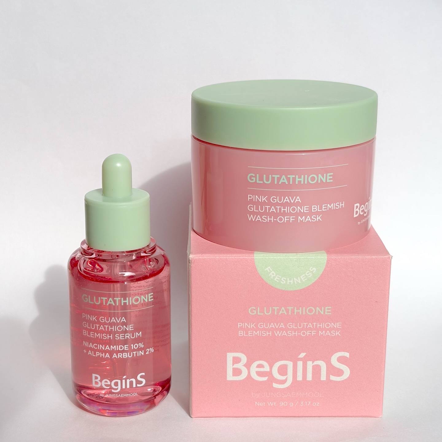 ビギンスバイジョンセンムルピンクGBセラム/BeginS by JUNGSAEMMOOL/美容液を使ったクチコミ（1枚目）