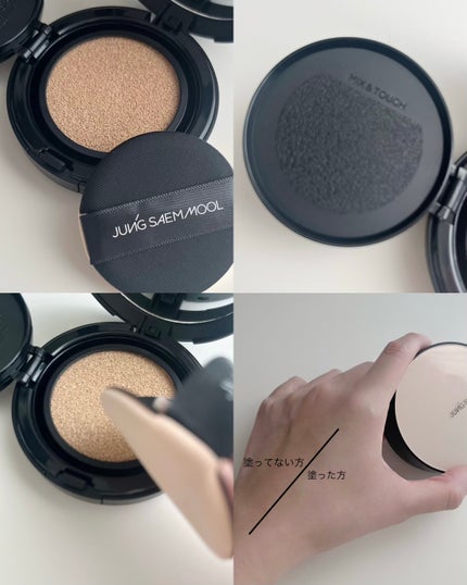 ジョンセンムル エッセンシャル スキン ヌーダー クッション/JUNG SAEM MOOL/クッションファンデーションを使ったクチコミ(2枚目)