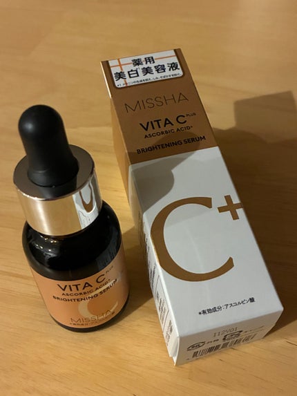 ミシャ ビタシープラス 薬用ブライトニング美容液/MISSHA/美容液を使ったクチコミ(1枚目)