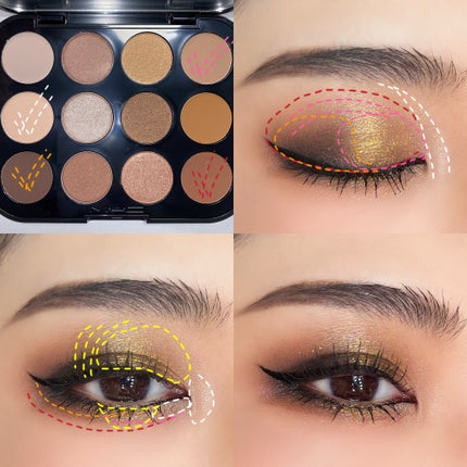 コネクト イン カラー アイシャドウ パレット × 12/M・A・C/アイシャドウパレットを使ったクチコミ(6枚目)