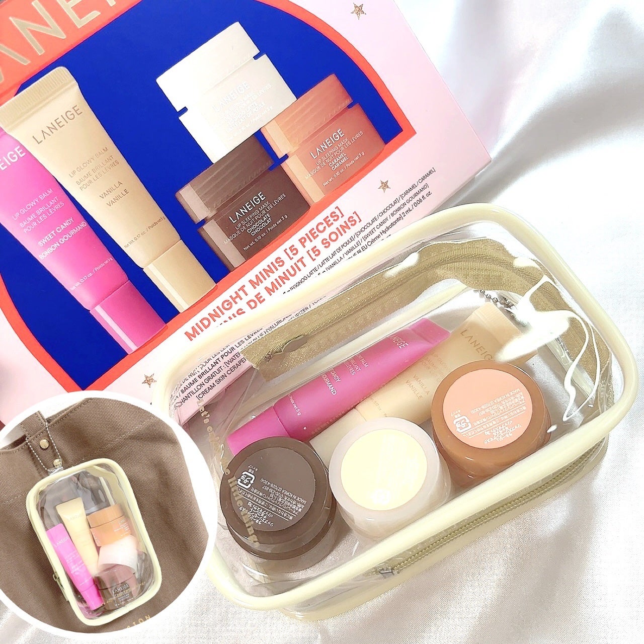 リップスリーピングマスク ミッドナイトミニズ N/LANEIGE/リップケアを使ったクチコミ(4枚目)