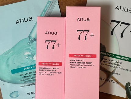 桃77%ナイアシンコンディショニングミルク/Anua/乳液を使ったクチコミ(1枚目)