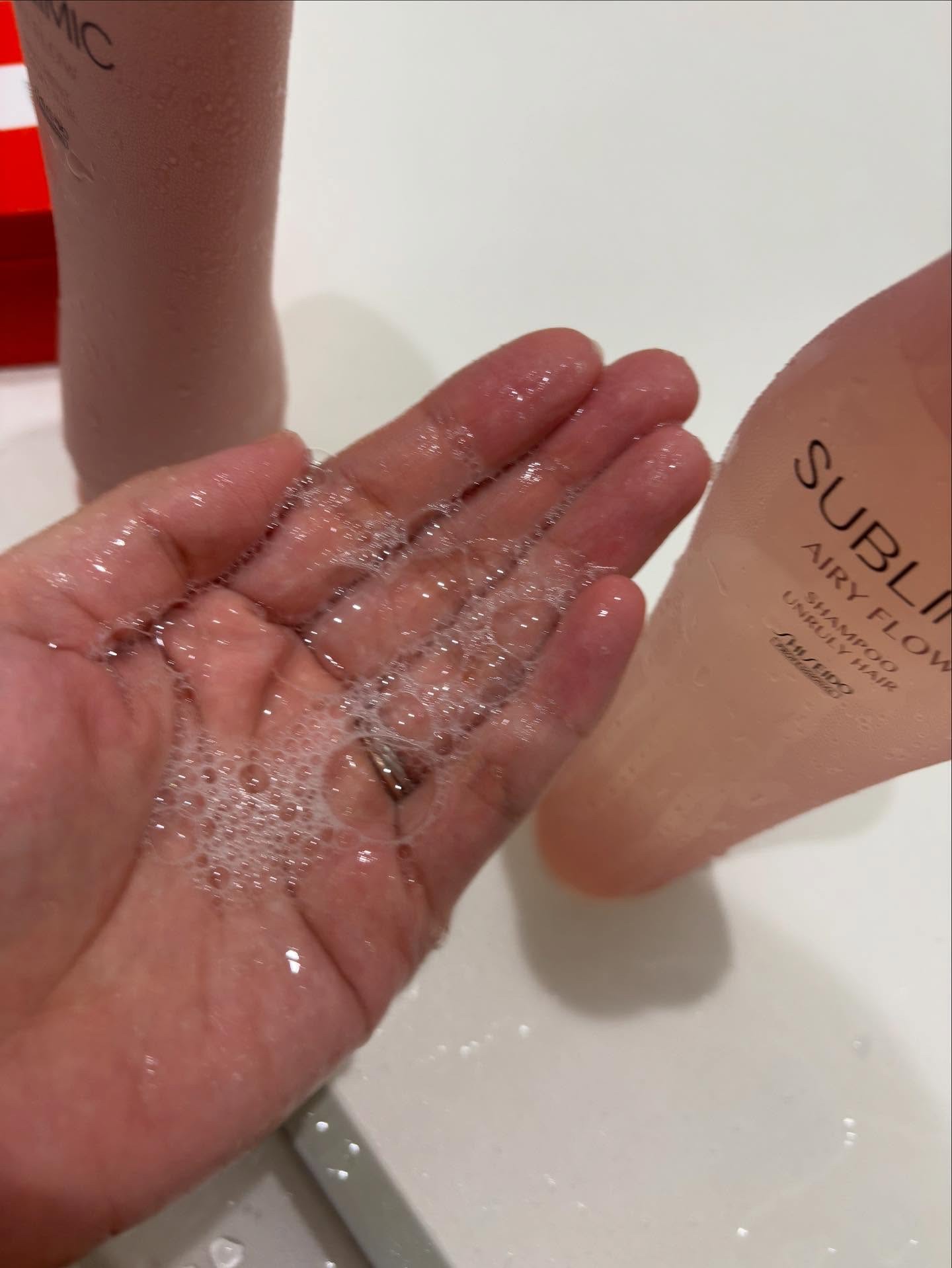 エアリーフロー シャンプー／トリートメント/サブリミック/サロンシャンプーを使ったクチコミ（3枚目）