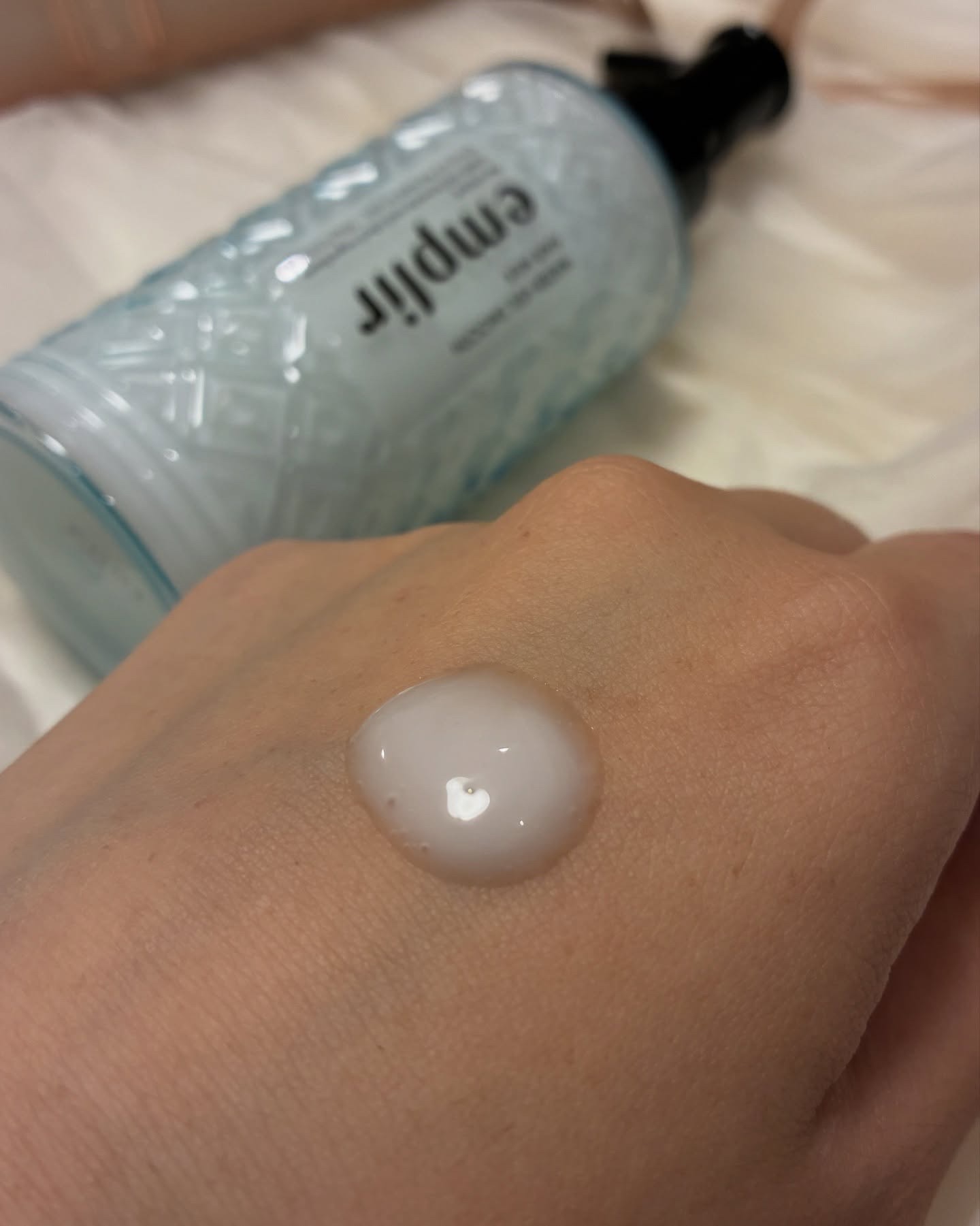 ウォーターベール スムース シャンプー／トリートメント/emplir/市販シャンプーを使ったクチコミ（3枚目）