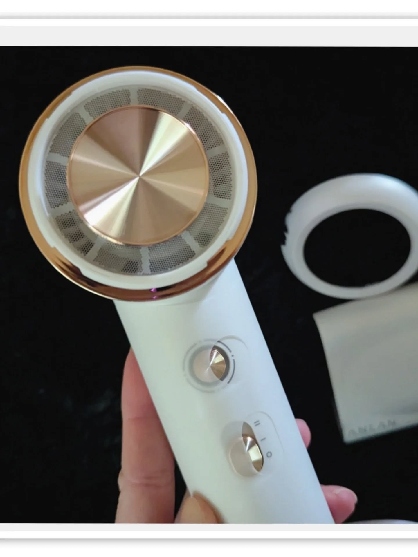 ダブルケアドライヤーse/ANLAN/ドライヤーを使ったクチコミ（3枚目）