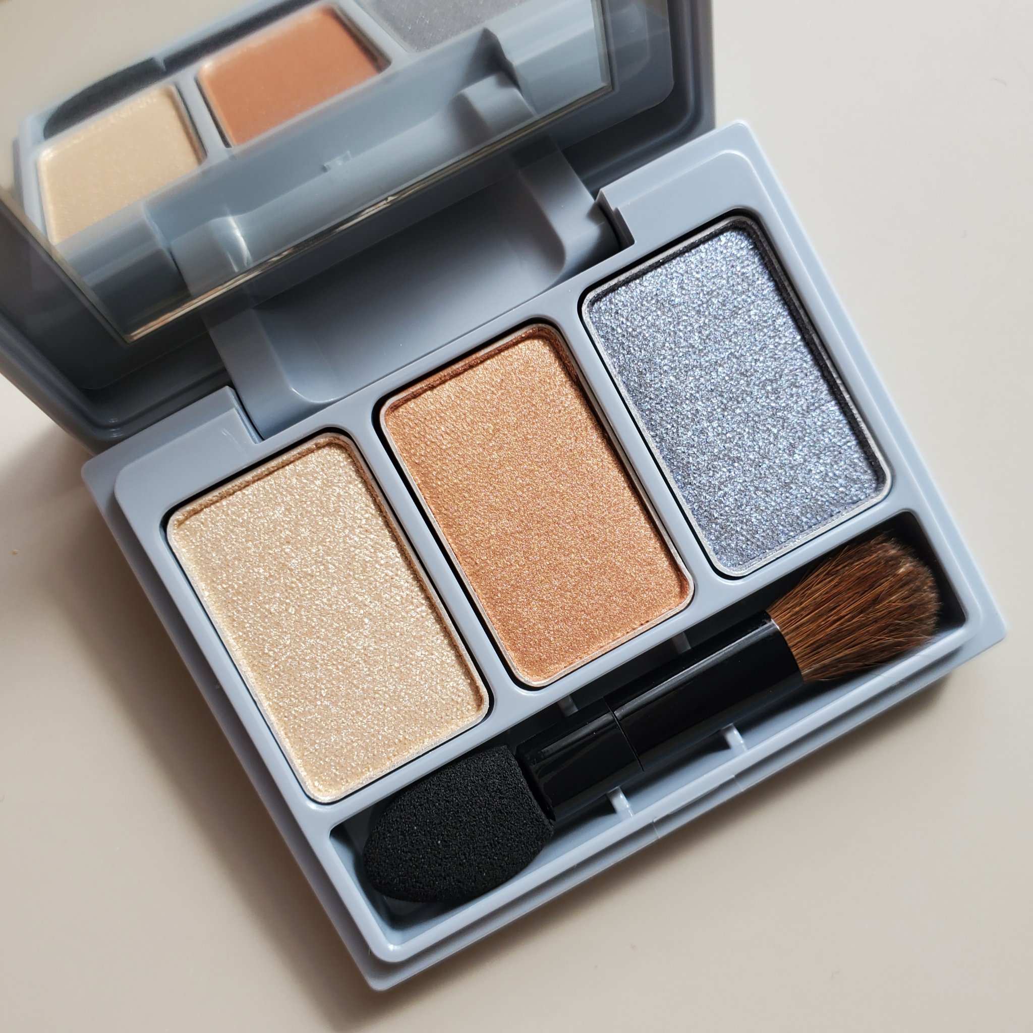 スリーサムデザイニングアイカラー/& WOLF/アイシャドウパレットを使ったクチコミ（3枚目）