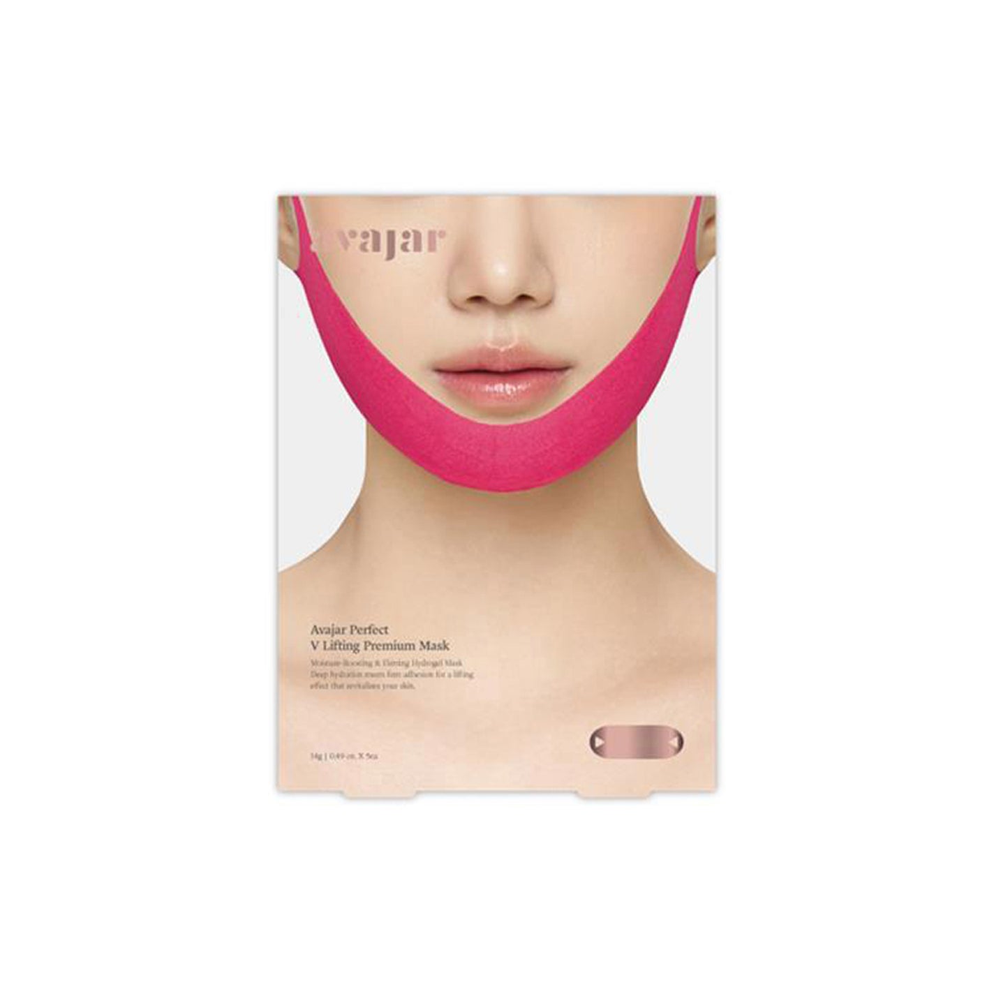 エイバジャル パーフェクトVリフティング プレミアムマスク 5枚入