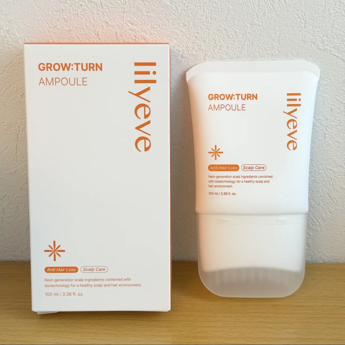 グローターン 100ml/リリーイブ/頭皮ローションを使ったクチコミ（1枚目）