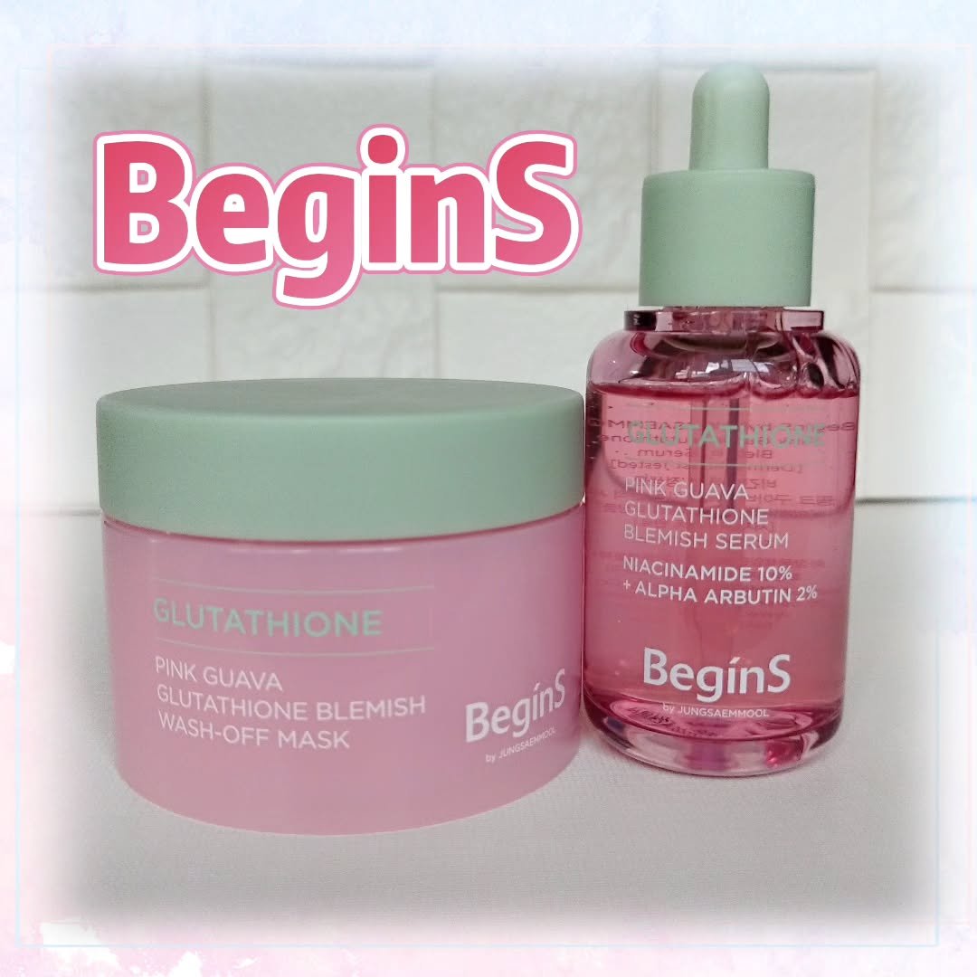 Pink Guava Glutathione Blemish wash-off mask /BeginS by JUNGSAEMMOOL/洗い流すパック・マスクを使ったクチコミ（1枚目）
