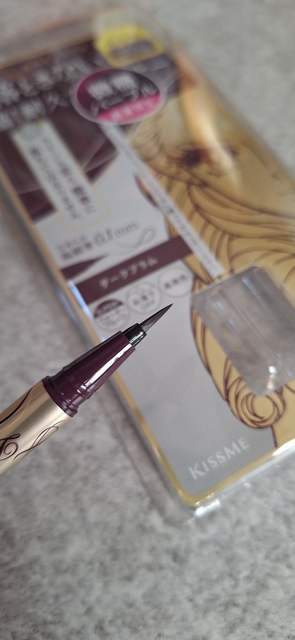 プライムリキッドアイライナー リッチキープ/ヒロインメイク/リキッドアイライナーを使ったクチコミ(2枚目)