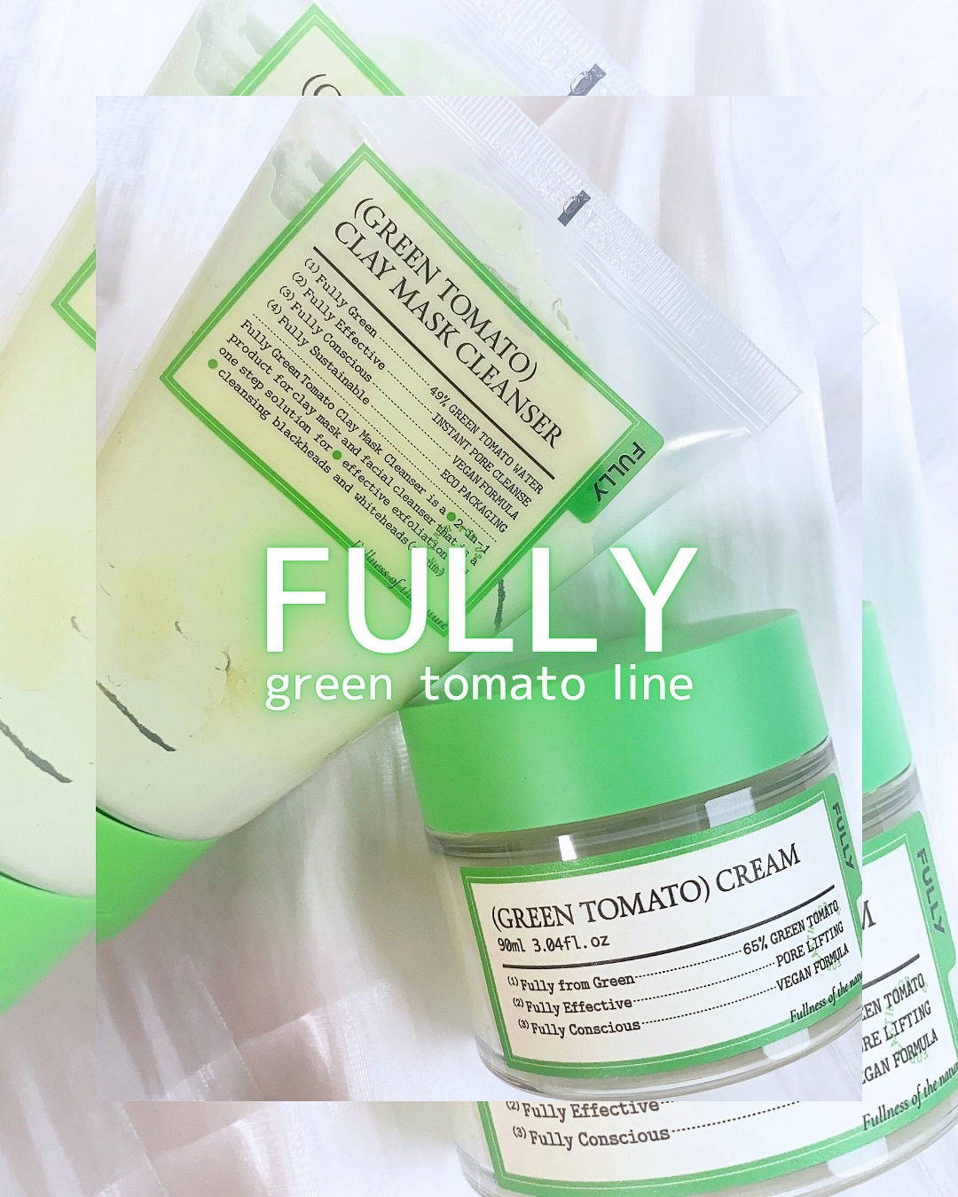 グリーントマトクレイマスククレンザー/FULLY/洗い流すパック・マスクを使ったクチコミ（1枚目）