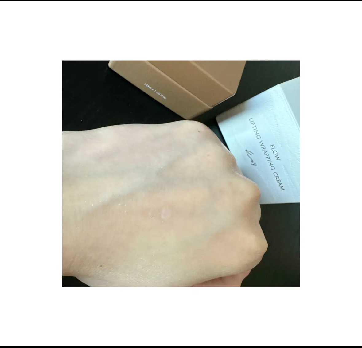 フローリフティングラッピングクリーム/koy/フェイスクリームを使ったクチコミ（3枚目）