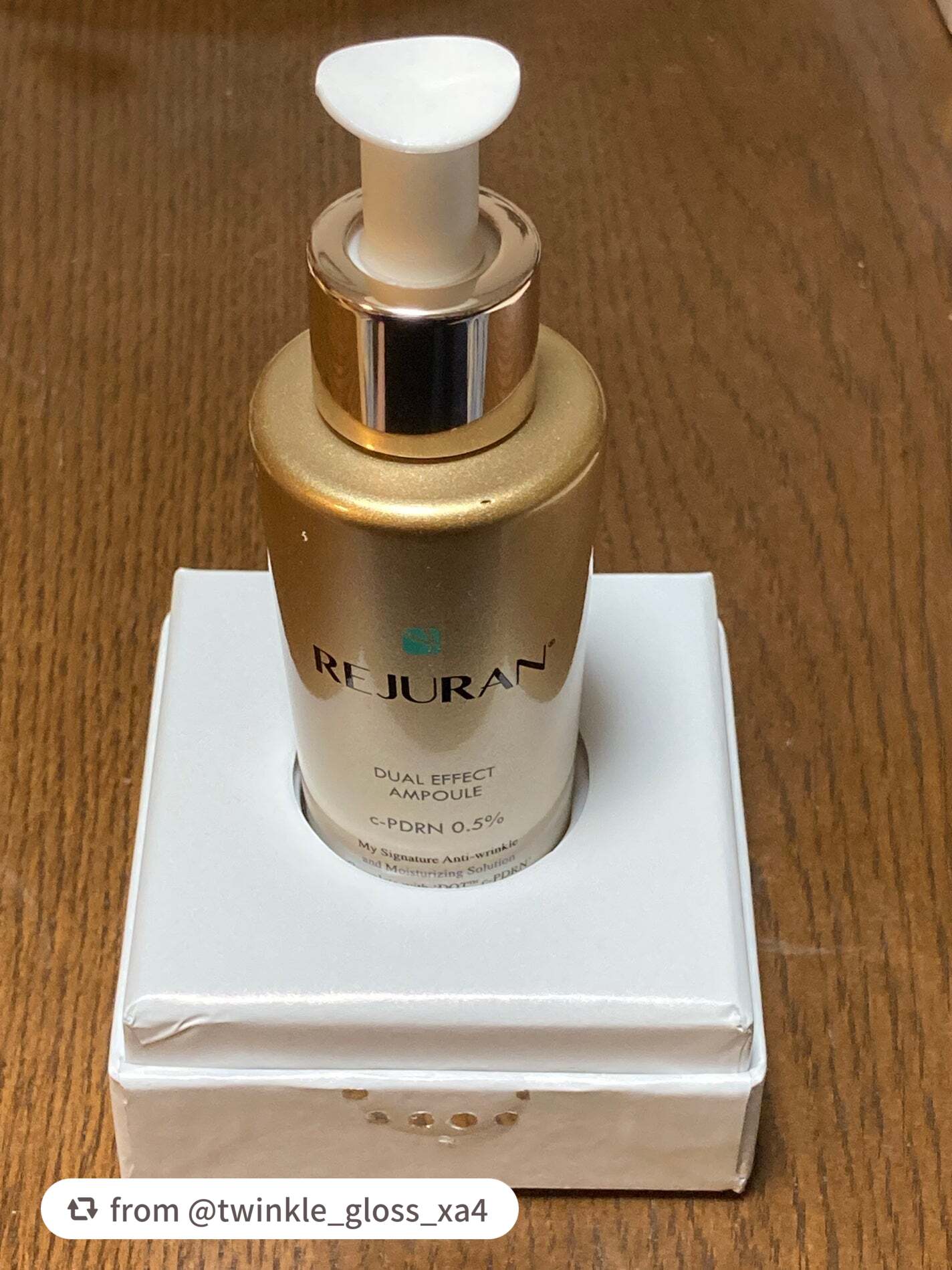 REJURAN デュアルエフェクトアンプル 30ml/REJURAN COSMETICS/美容液を使ったクチコミ(3枚目)