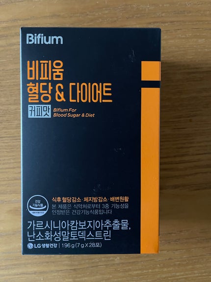 ビフィウム血糖&ダイエットコーヒー味/LG生活庭園/美容ドリンクを使ったクチコミ(1枚目)