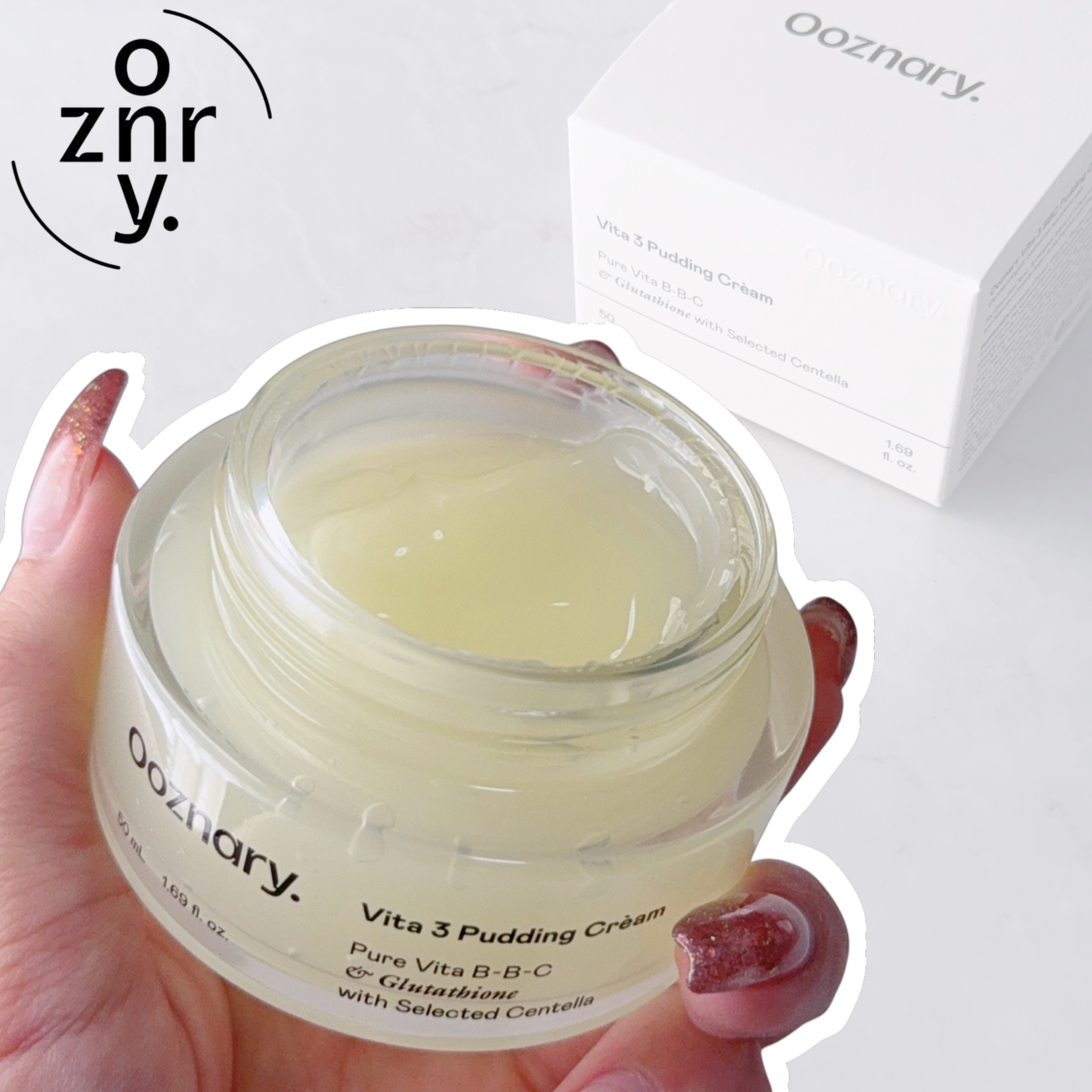 ビタ３プリンクリーム/オーズナリー/フェイスクリームを使ったクチコミ（1枚目）