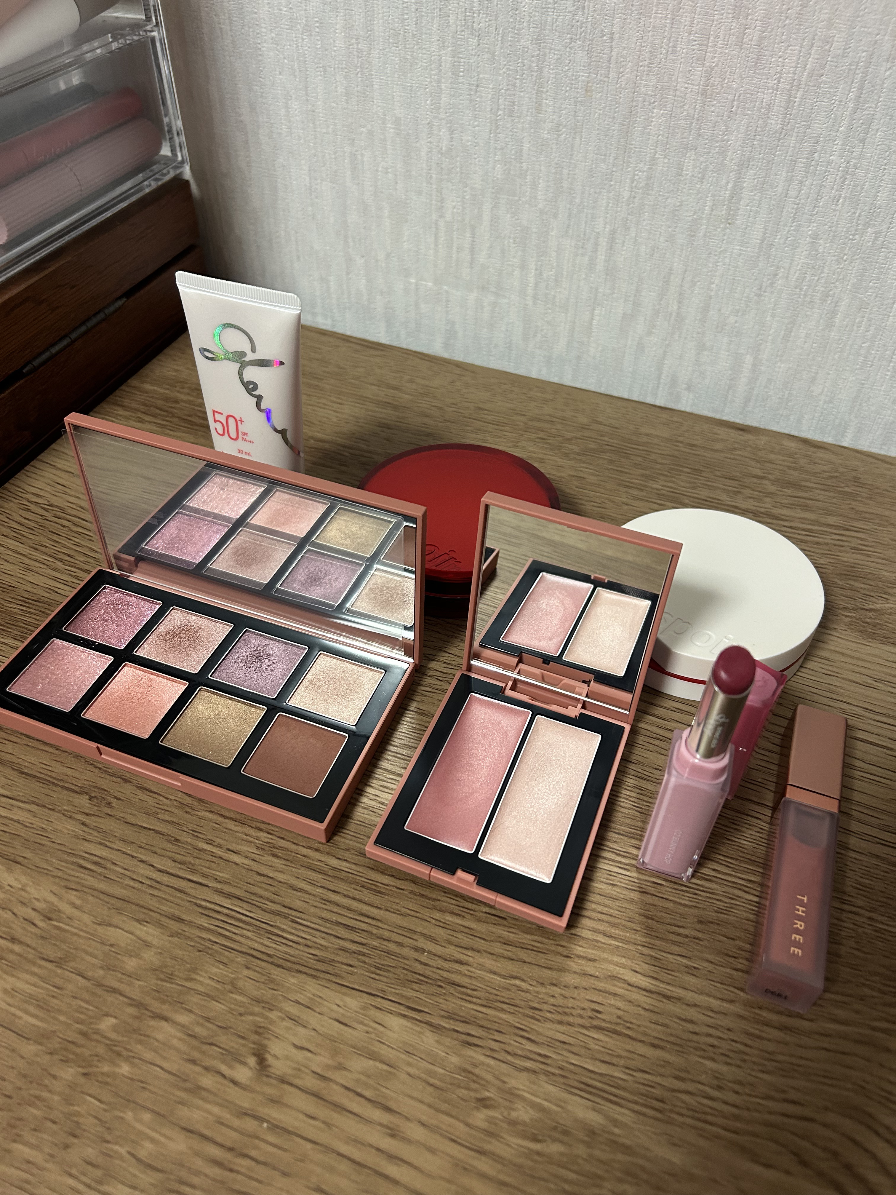 THREE ディヴァインリップジェム X05 JOIE DE VIVRE/THREE/口紅を使ったクチコミ（2枚目）