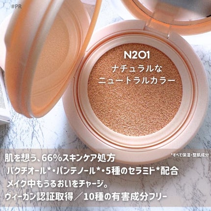 インクラスティングクッションファンデーション/THE FACE SHOP/クッションファンデーションを使ったクチコミ(3枚目)