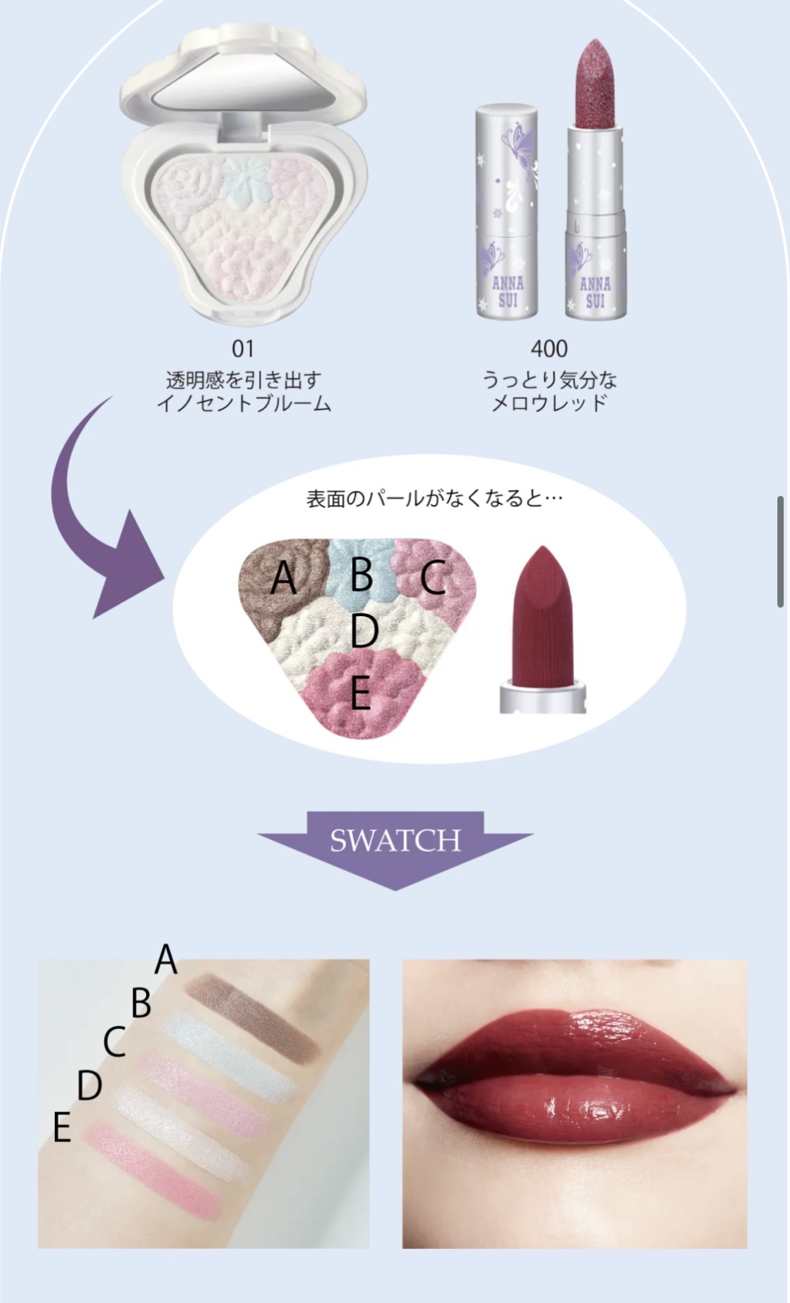 アナ スイ メイクアップ コレクション/ANNA SUI/メイクアップキットを使ったクチコミ（3枚目）