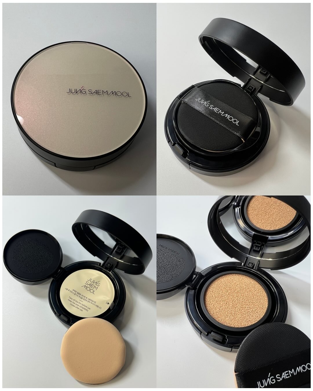 ジョンセンムル スキンヌーダーカバーレイヤークッション 21 エンライト/JUNG SAEM MOOL/クッションファンデーションを使ったクチコミ（2枚目）