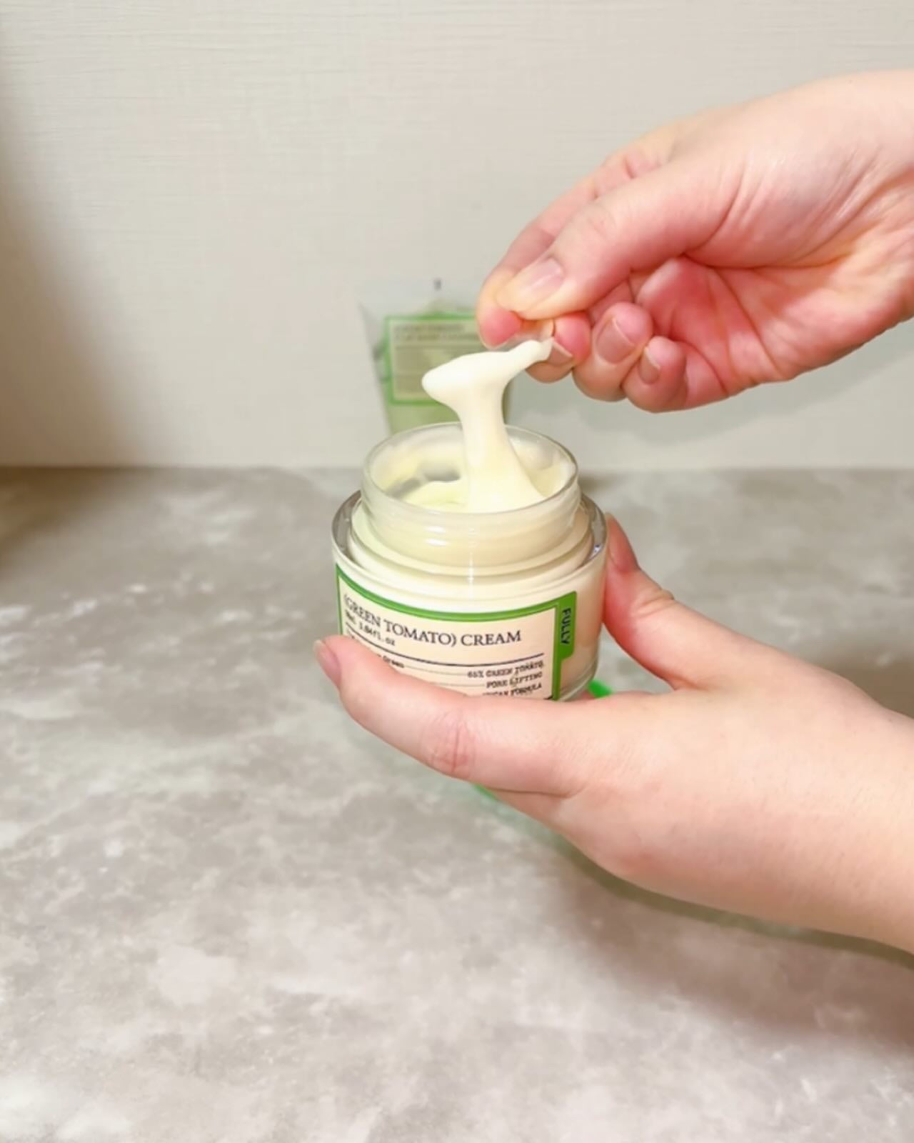 グリーントマトクレイマスククレンザー/FULLY/洗い流すパック・マスクを使ったクチコミ(5枚目)