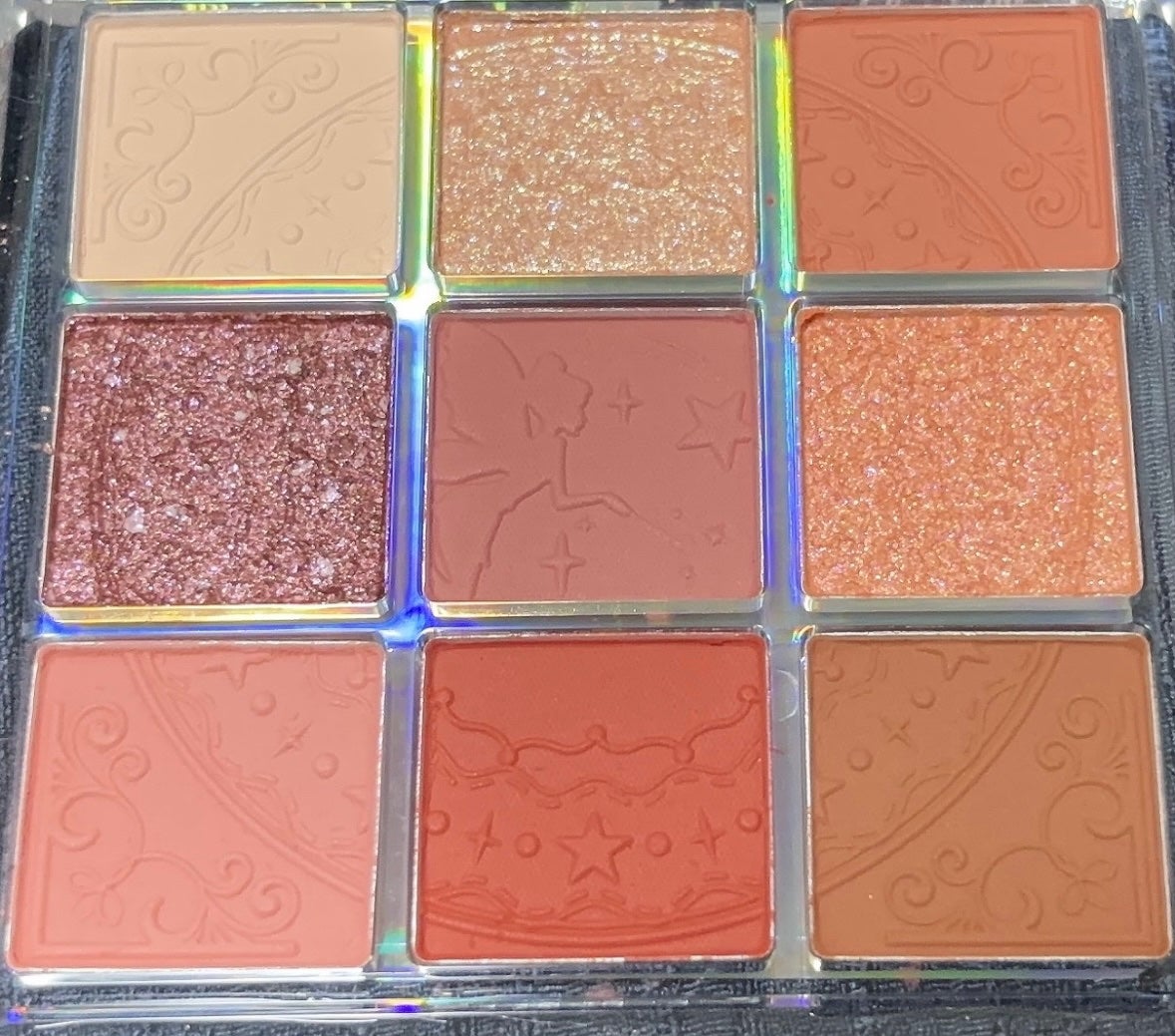 クォーツ 9色アイシャドウパレット(ドリームランドアイシャドウ)/ZEESEA/アイシャドウパレットを使ったクチコミ(4枚目)