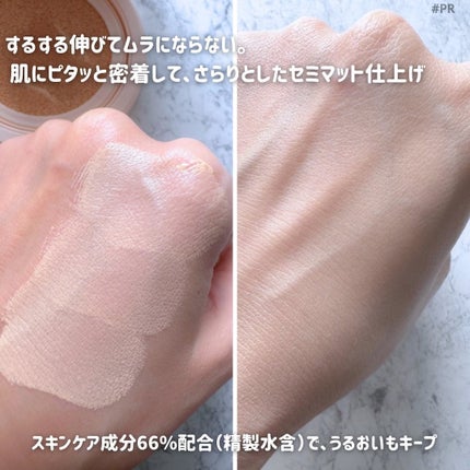 インクラスティングクッションファンデーション/THE FACE SHOP/クッションファンデーションを使ったクチコミ(2枚目)
