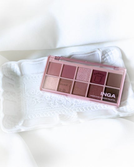ムードアイズシャドウパレット/INGA/アイシャドウパレットを使ったクチコミ(4枚目)