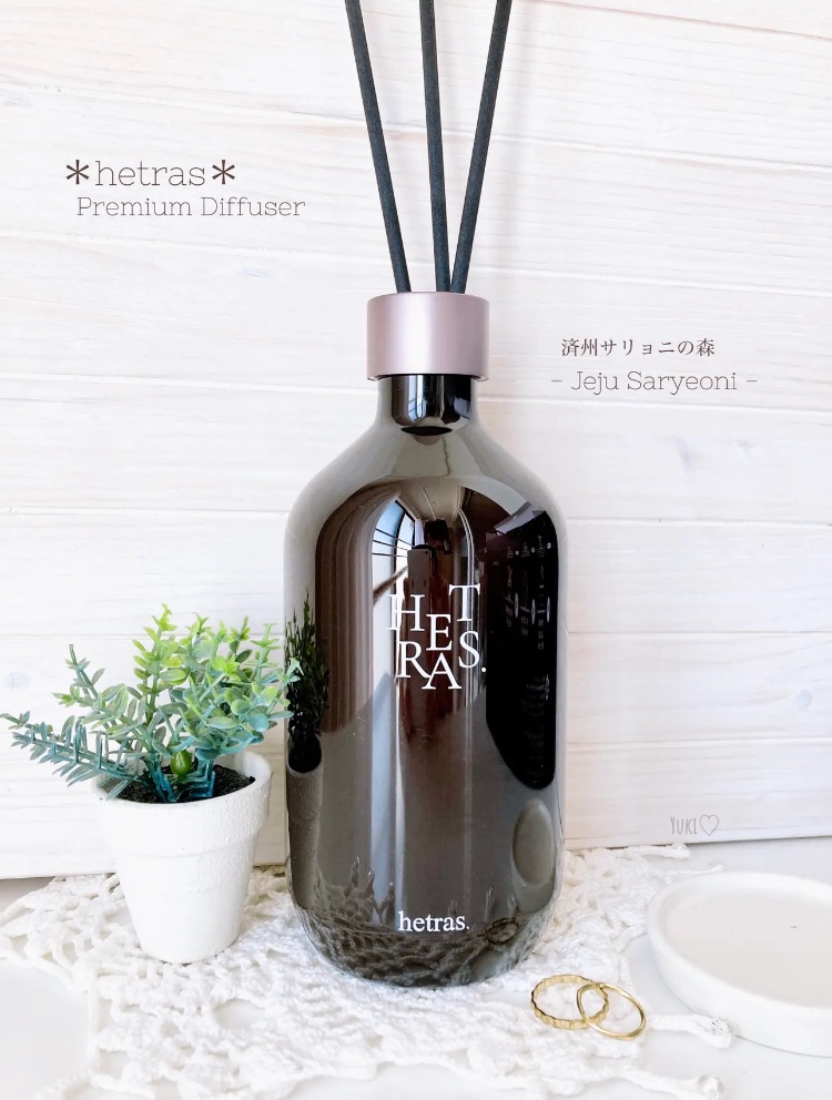 「ヘトラス」さまから
商品提供していただきました♡

 \\ まるで森の中に居るよう //
＊ヘトラス＊
大容量ディフューザー
- Jeju Saryeoni -
済州サリョニ林道の香り🌳


「hetras（ヘトラス）」は

オリーブヤ