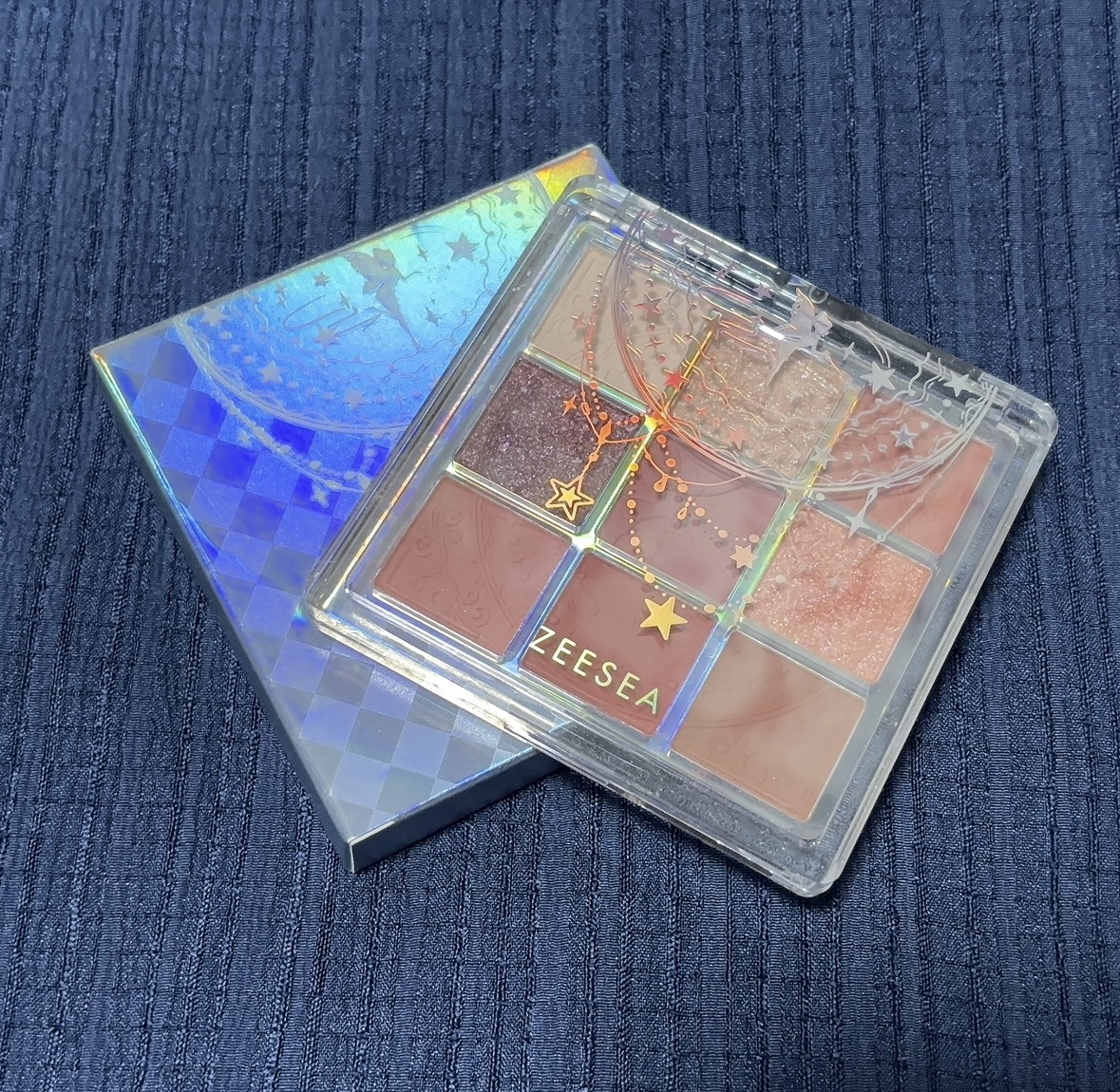 クォーツ 9色アイシャドウパレット(ドリームランドアイシャドウ)/ZEESEA/アイシャドウパレットを使ったクチコミ（2枚目）